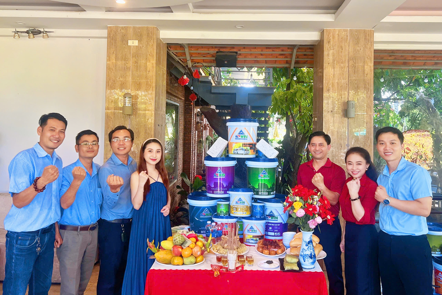 Tại Khu phố Suối Nhum, Phường Tân Thành, TP. Hồ Chí Minh xuất hiện thương hiệu Sơn HPWIN-1