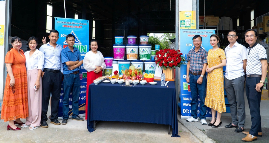 Tại Khu phố Suối Nhum, Phường Tân Thành, TP. Hồ Chí Minh xuất hiện thương hiệu Sơn HPWIN-2