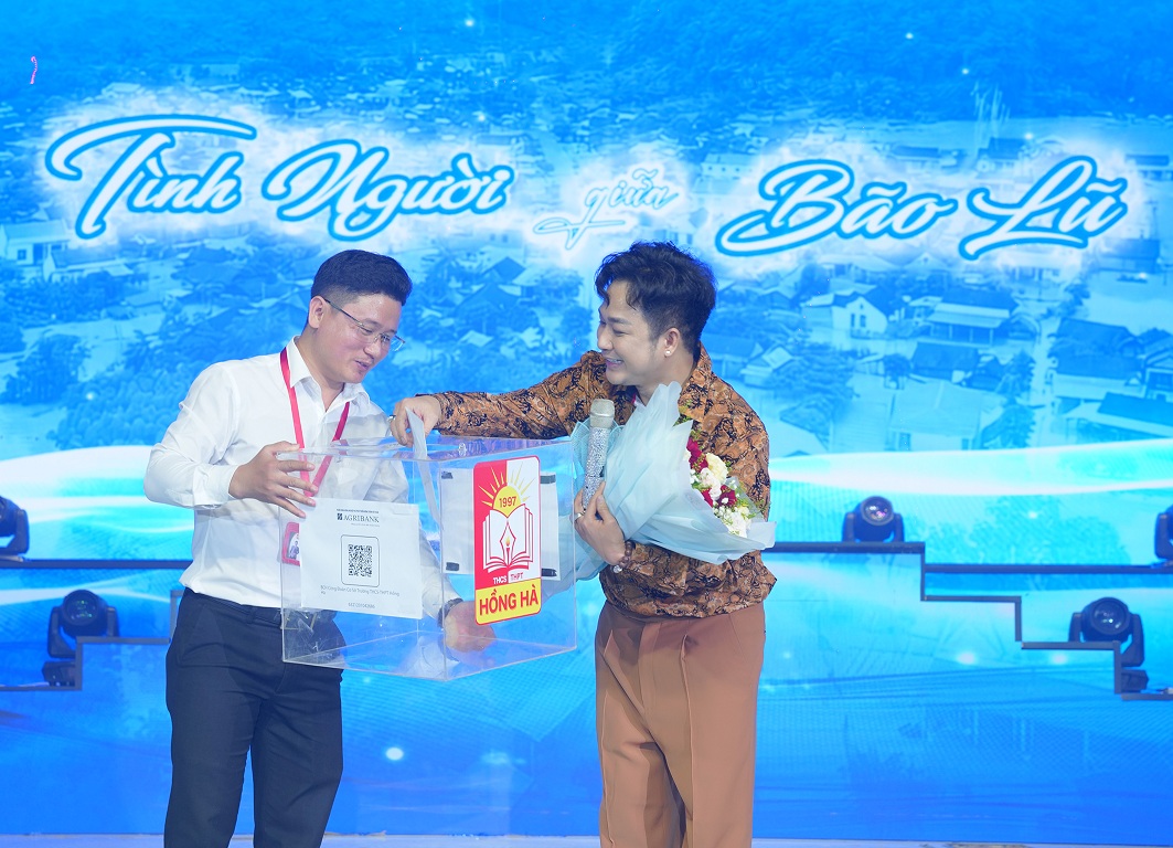 “Tình người giữa bão lũ” - chương trình nghệ thuật thiện nguyện vì bà con vùng lũ-2