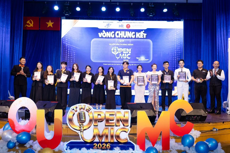 MC Phước Đạt - Cố vấn Cuộc thi tri ân Ban tổ chức THE OPEN MIC 2026