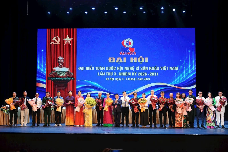 Ra mắt Ban Chấp hành Hội Nghệ sĩ Sân khấu Việt Nam khóa X nhiệm kỳ 2026-2031