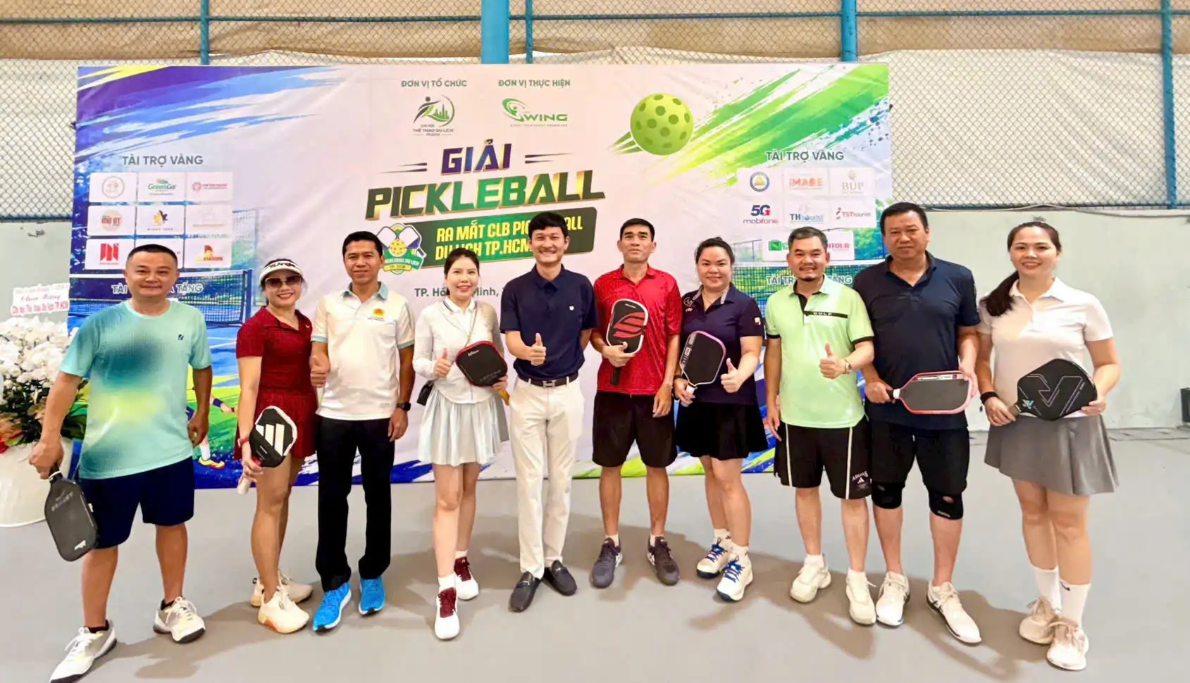 Giải đấu Ite Pickleball Du Lịch Tp.HCM chuẩn bị thi đấu cuối thàng 8/2026