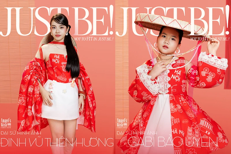 Gabi Bảo Uyên và Đinh Vũ Thiên Hương làm đại sứ hình ảnh Angel’s Wish Kids Fashion Show 2026