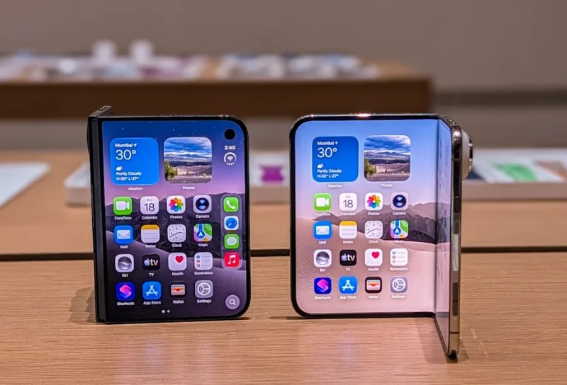 iPhone Duo màn hình OLED và bản lề cũng gặp vấn đề