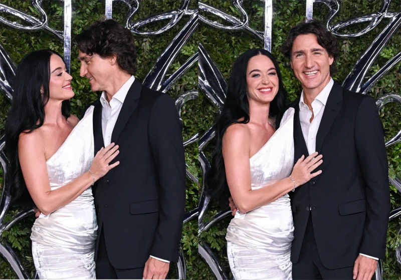Katy Perry và Justin Trudeau quấn quýt tại sự kiện