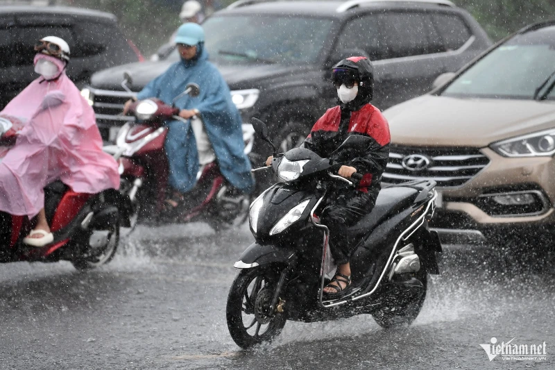 Miền Trung đón đợt mưa lớn