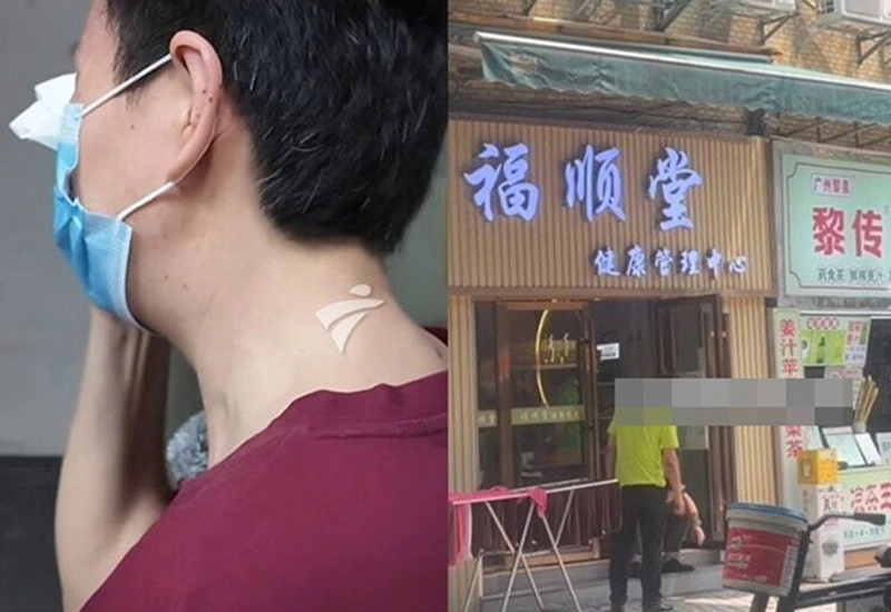 Người phụ nữ Trung Quốc bị lừa đảo khi đi ngâm chân miễn phí.