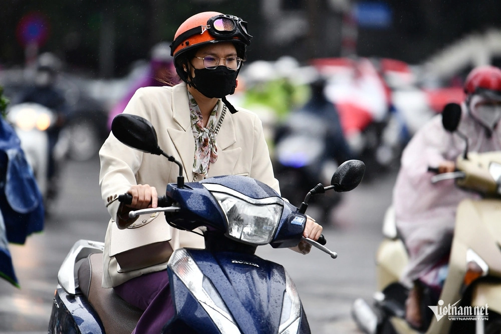 Thời tiết miền Bắc sáng còn mưa nhỏ, trưa chiều hửng nắng