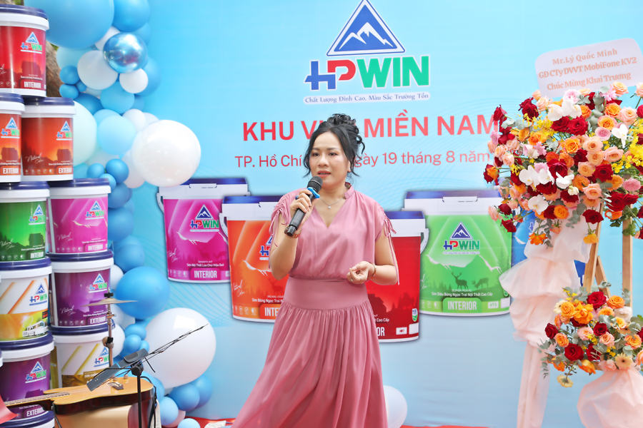 CEO Lê Phạm hợp tác Cao Mỹ Kim đưa Sơn HPWin tiếp cận thị trường miền Nam-2058-2