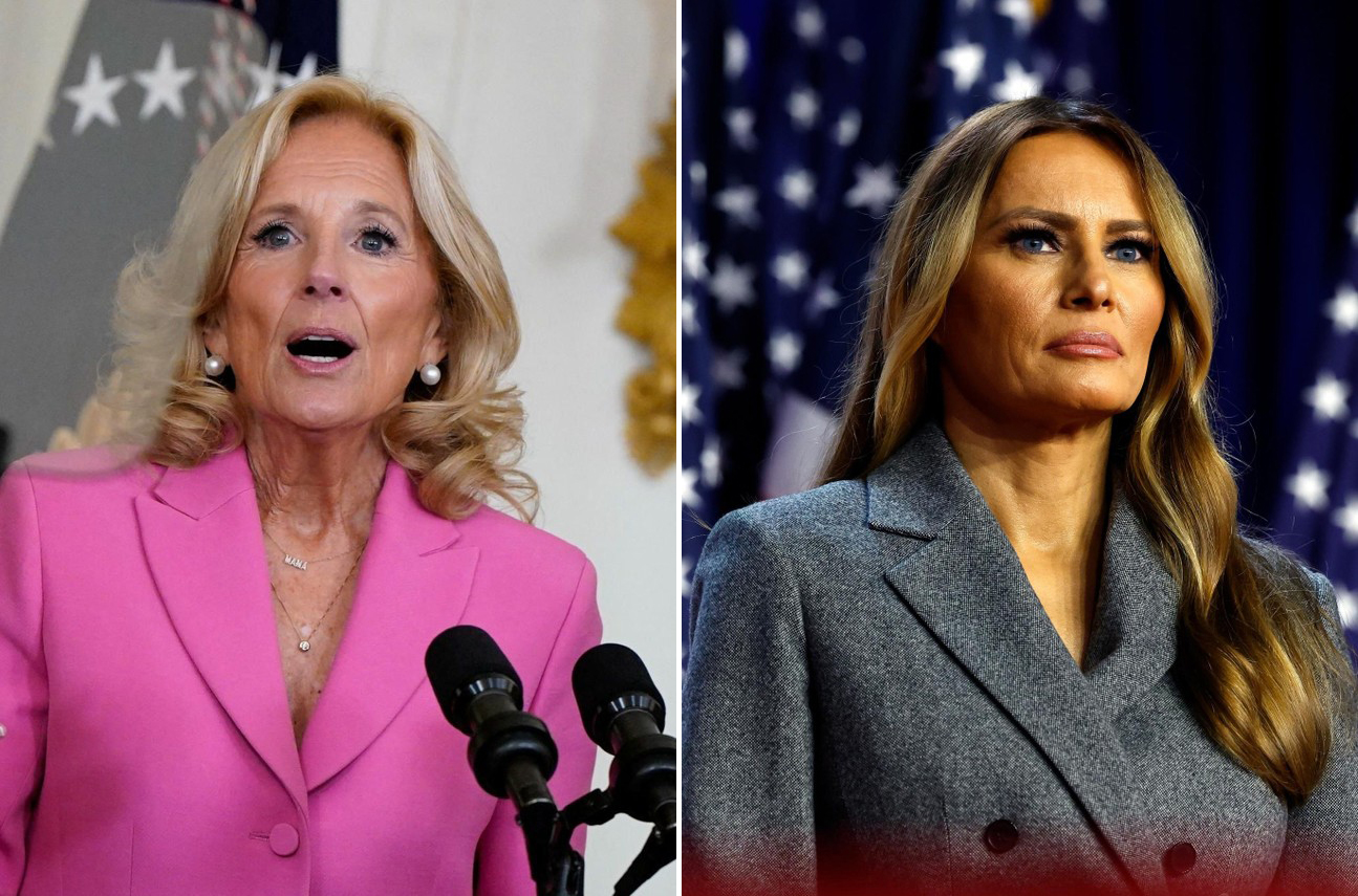 Melania Trump từ chối đến Nhà Trắng gặp Đệ nhất phu nhân Mỹ Jill Biden.-542-1