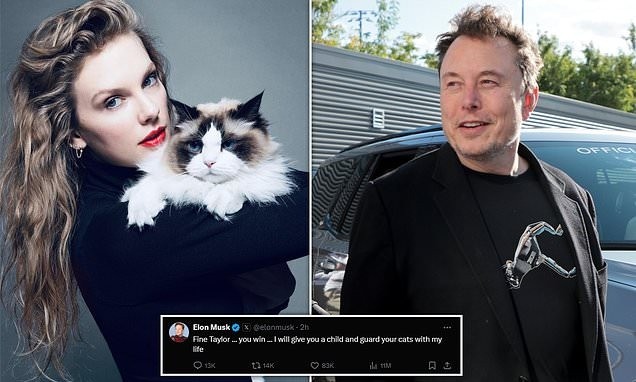 Elon Musk lên tiếng khi Taylor Swift ủng hộ ứng cử viên tổng thống Kamala Harris-465-1