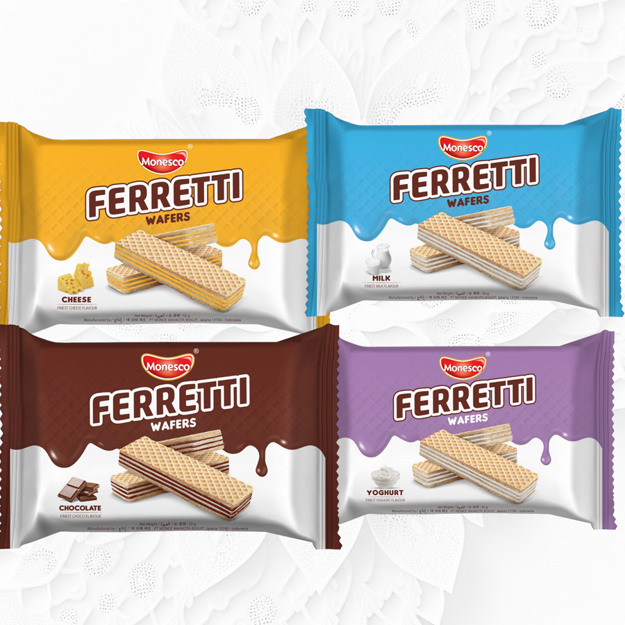 Khó cưỡng với vị giác từ bánh xốp Ferretti Wafers của công ty Hoàng Phúc-395-1