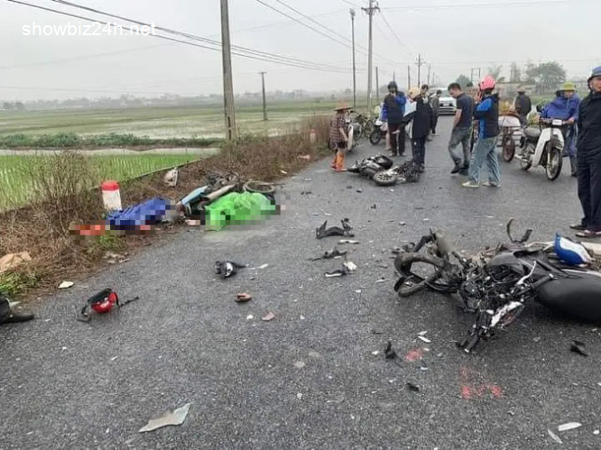 Tai nạn liên hoàn ở Thái Bình khiến 5 người thương vong-87-1