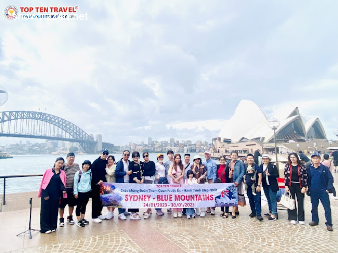 Tour Âu - Úc dịp tết 2024 tại Top Ten Travel được 