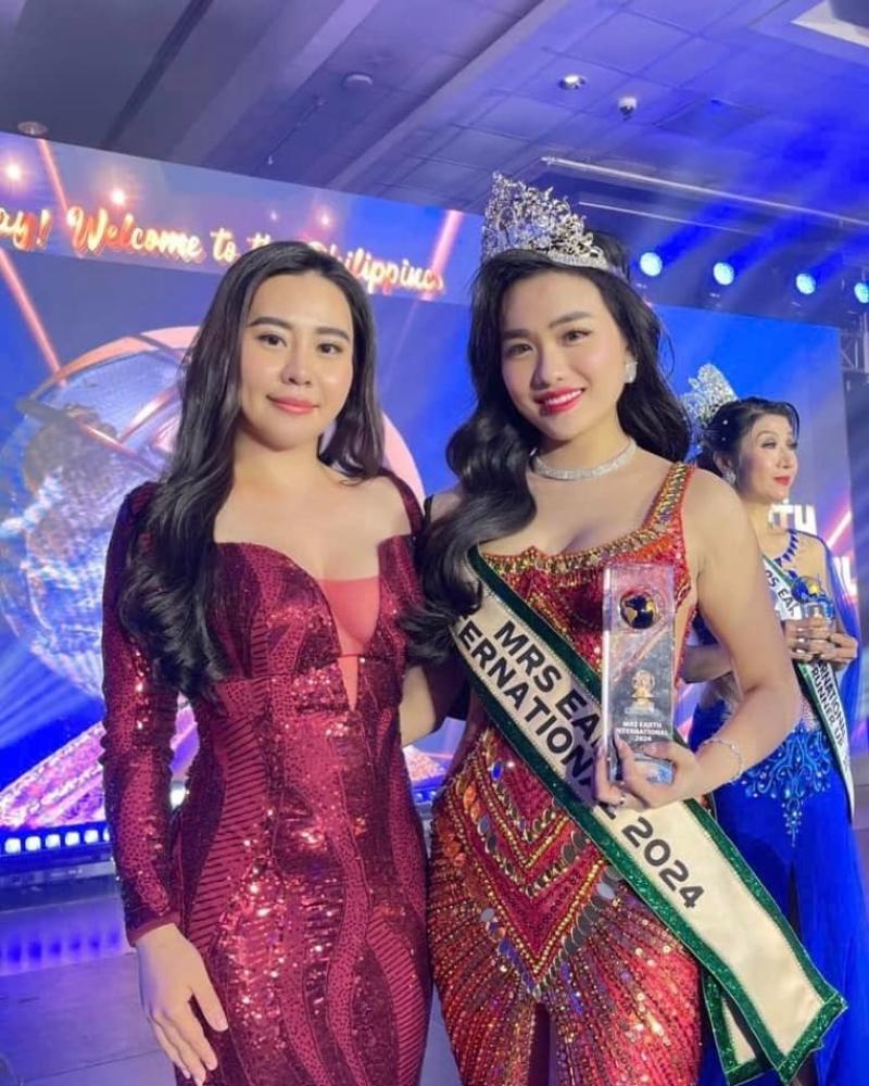 Tân Hoa hậu Mrs Earth International 2024 gọi tên Vũ Thị Hoa-588-1