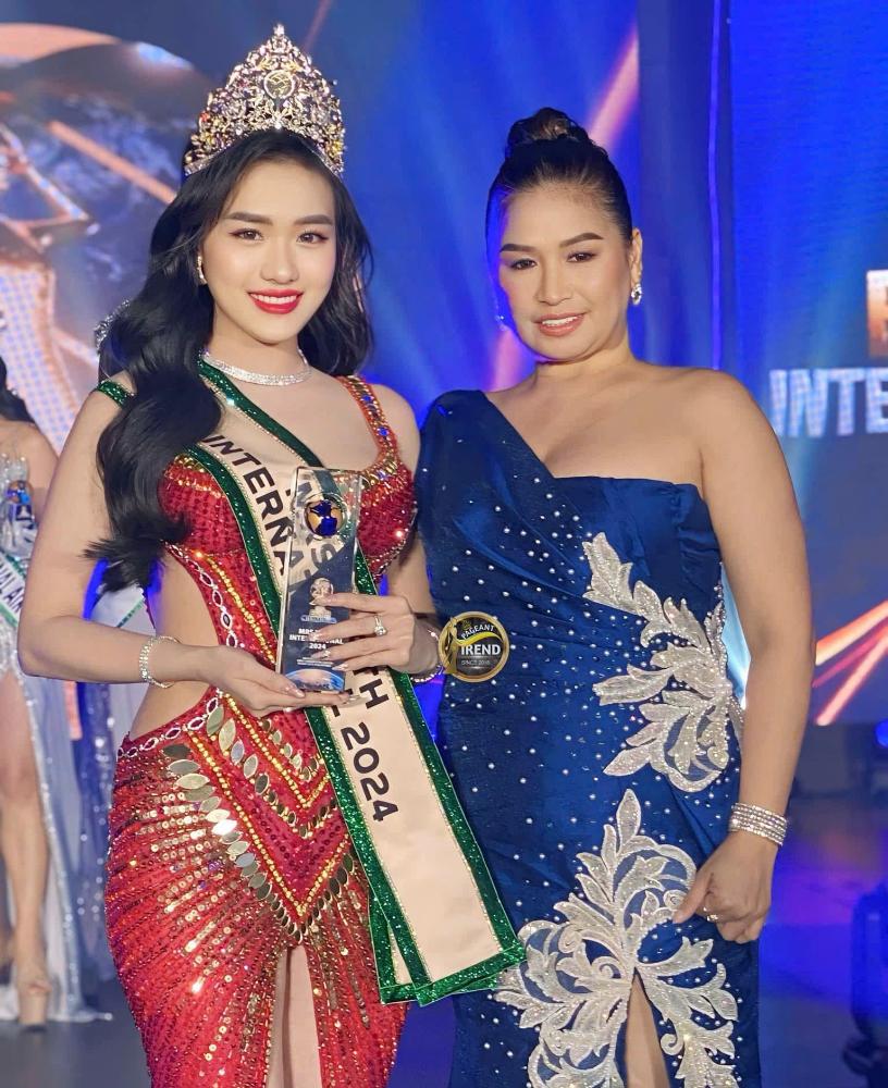 Tân Hoa hậu Mrs Earth International 2024 gọi tên Vũ Thị Hoa-588-1