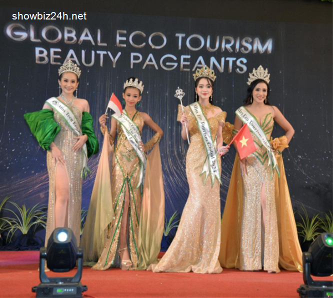 Hoàng Hải Yến đoạt vương miện Miss Eco Tourism Global tuổi 19-282-1