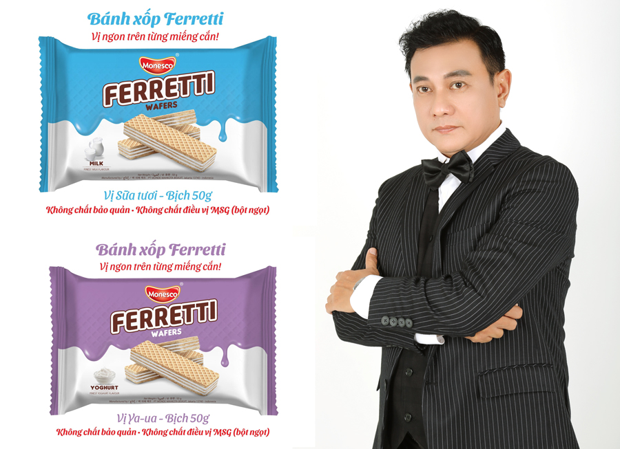 Khó cưỡng với vị giác từ bánh xốp Ferretti Wafers của công ty Hoàng Phúc-395-1