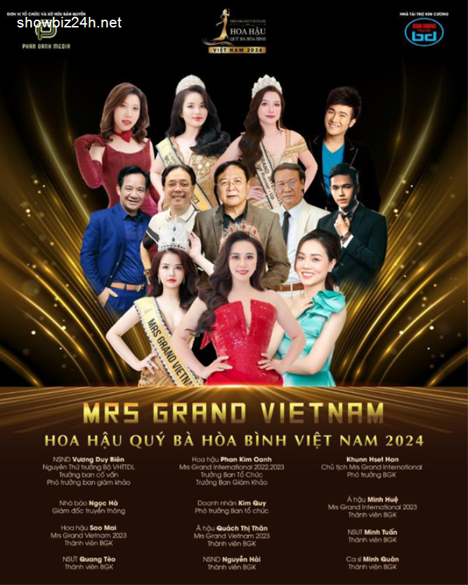 Mrs Grand Vietnam 2024 - Lộ diện dàn giám khảo hùng hậu, nổi tiếng-245-1