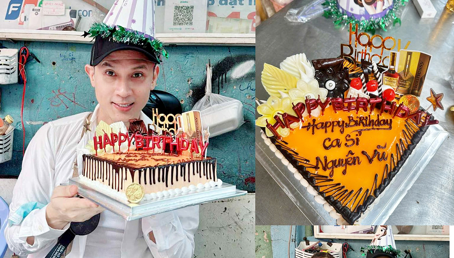 Ca sĩ Nguyên Vũ làm điều tuyệt vời trong ngày sinh nhật