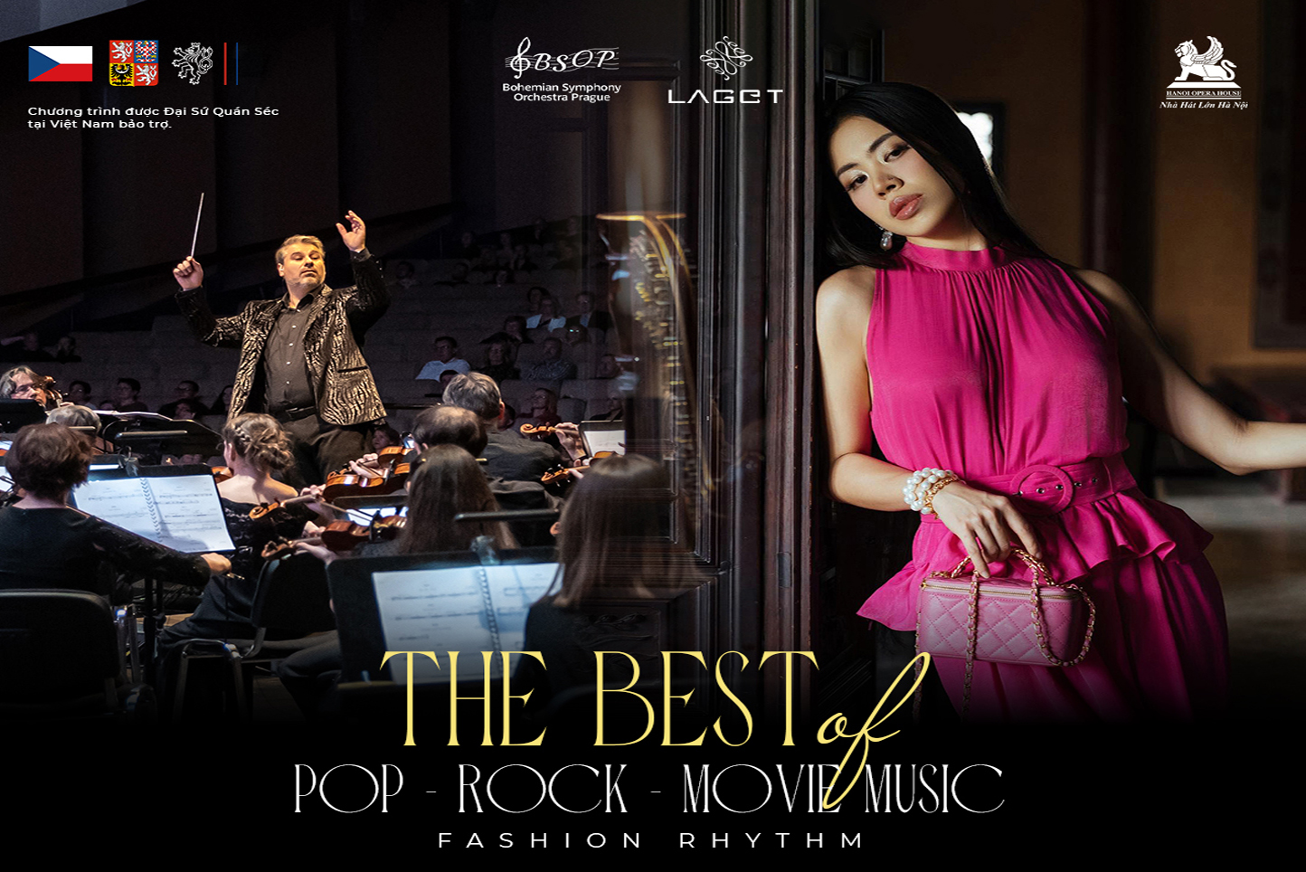 Chương trình hòa nhạc đầy cảm xúc mang tên The Best of POP – ROCK – MOVIE MUSIC
