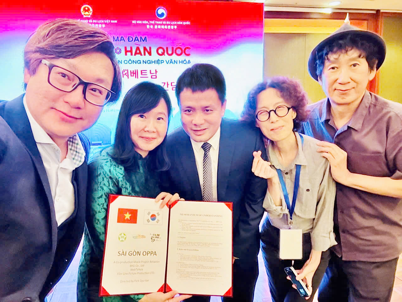 Công bố dự án Việt - Hàn phim Sài Gòn Oppa