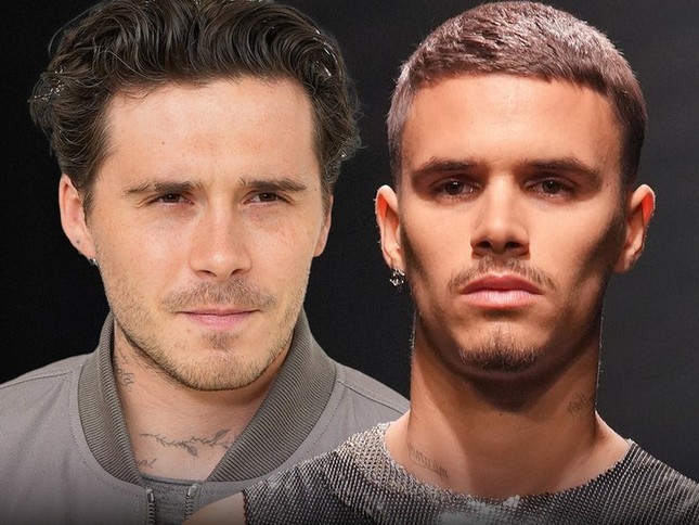 Dai con trai lớn của Beckham là Brooklyn và Romeo bất hòa