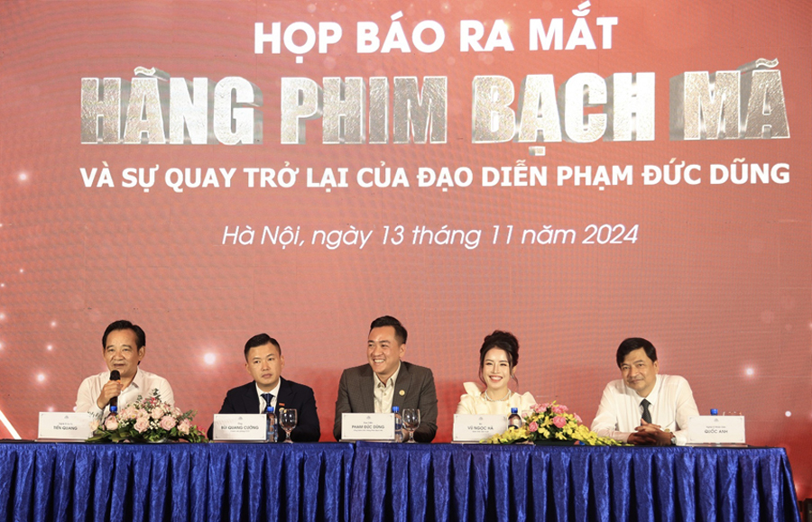 Hãng phim Bạch Mã thành lập dưới bàn tay đạo diễn Phạm Đức Dũng