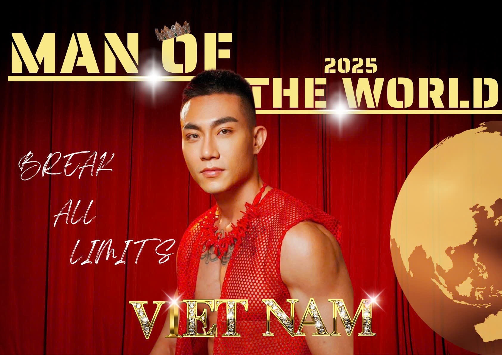 Lý Minh Quân bất ngờ bứt phá mãnh liệt tại Bán kết Nam vương Thế giới Man Of The World 202