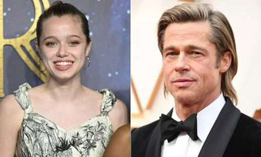 Shiloh Jolie ông khai bỏ họ bố Brad Pitt