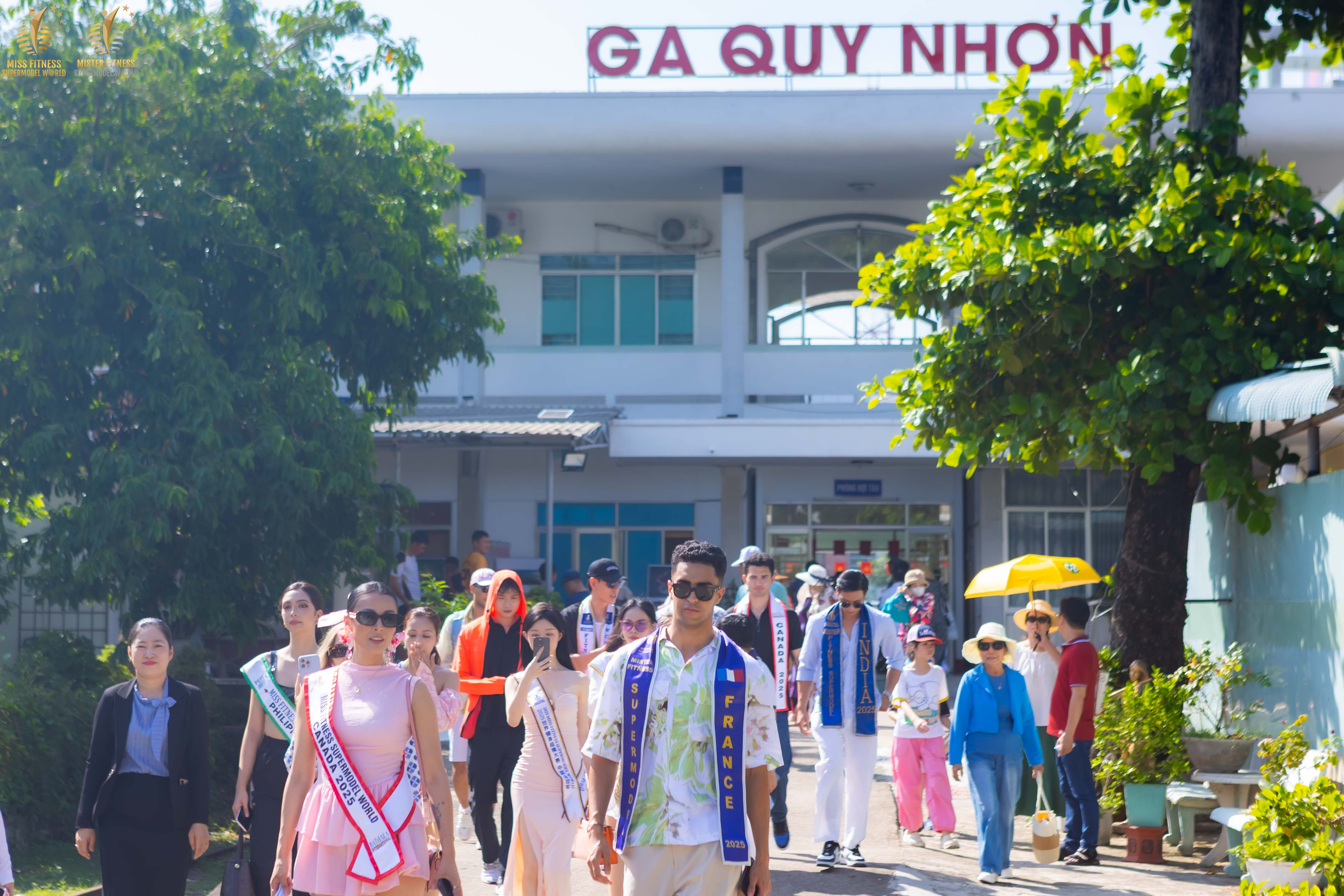 TP. Quy Nhơn chào đón các Thí sinh Hoa hậu và thể hình Thế giới 2025