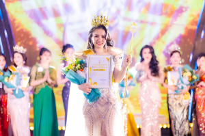 Hoa hậu Diva Doanh Nhân Việt Nam Quốc Tế Toàn Cầu goi tên Đặng Thị Mỹ