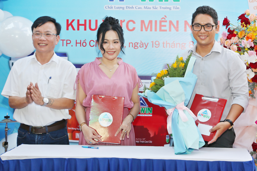 CEO Lê Phạm hợp tác Cao Mỹ Kim đưa Sơn HPWin tiếp cận thị trường miền Nam-2