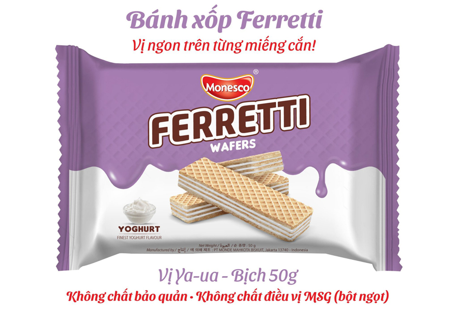 Khó cưỡng với vị giác từ bánh xốp Ferretti Wafers của công ty Hoàng Phúc-4