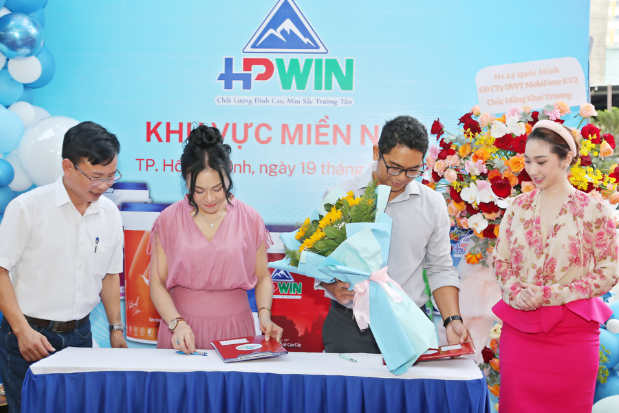 Sơn HPWin cắt băng khánh thành chi nhánh miền Nam-2