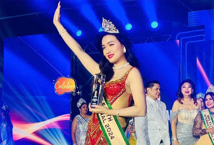 Tân Hoa hậu Mrs Earth International 2024 gọi tên Vũ Thị Hoa-1